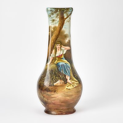 Lot 162 - Continental Porcelain Vase