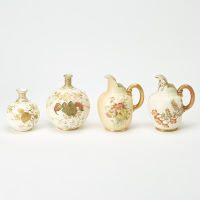 Lot 275 - Four English Porcelain Vessels