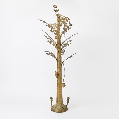 Lot 259 - Ashanti Cast Metal Tree or Shrine