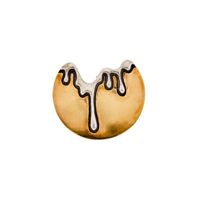 Lot 2289 - Sven Boltenstern Gold and Silver Modernist Brooch