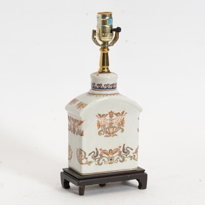 Lot 243 - French Porcelain Tea Canister