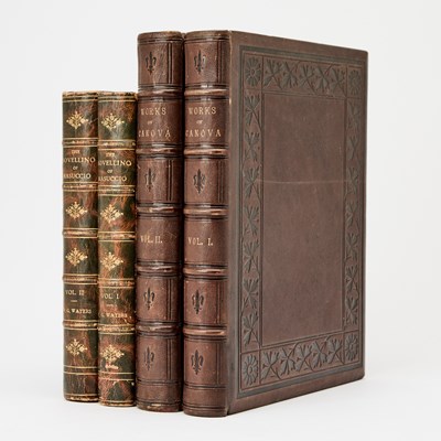 Lot 70 - The works of Antonio Canova, with attractive full-page plates