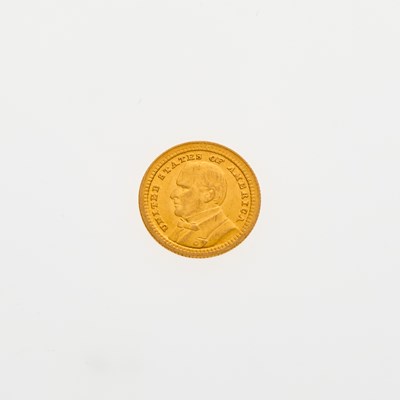 Lot 15 - United States. 1903 Louisiana Purchase McKinley Commemorative Gold Dollar. Uncirculated.