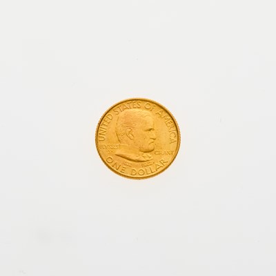 Lot 21 - United States. 1922 Grant Commemorative Gold Dollar. Uncirculated.