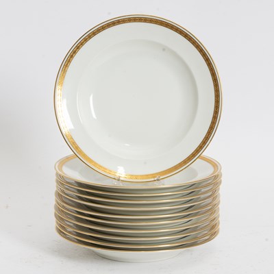 Lot 254 - Set of Eleven Haviland Limoges Porcelain Soup Bowls