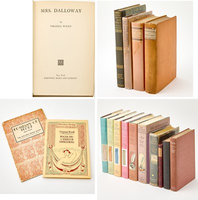 Lot 317 - A group of works by Virginia Woolf, including the First American edition of Mrs. Dalloway