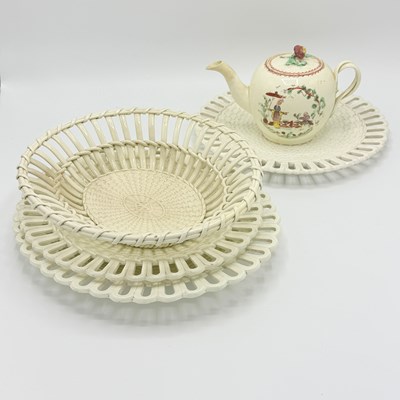 Lot 234 - Five Pieces of English Creamware