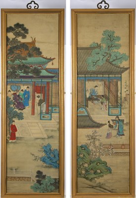 Lot 261 - Two Chinese School Paintings