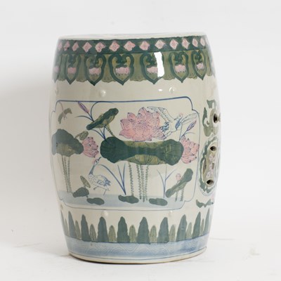 Lot 358 - Chinese Porcelain Garden Seat