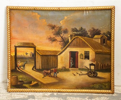 Lot 314 - Farm Scene