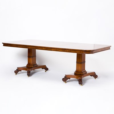 Lot 288 - William IV Style Pollard Oak Extension Dining Table