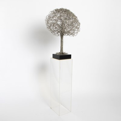 Lot 271 - Metal Wire Tree Sculpture