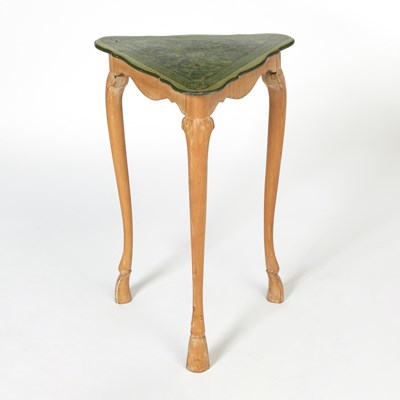 Lot 125 - Provincial French Style Faux Hardstone Painted Side Table