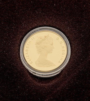 Lot 50 - Canada. Group of Two 1986 $100 "Peace" Gold Coins. Proof.