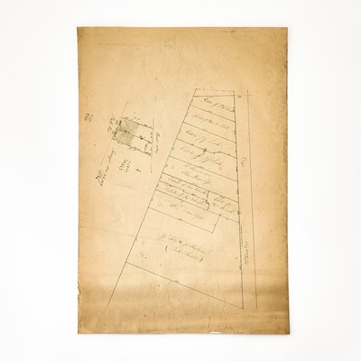Lot 234 - An enticing map depicting Theatre Alley