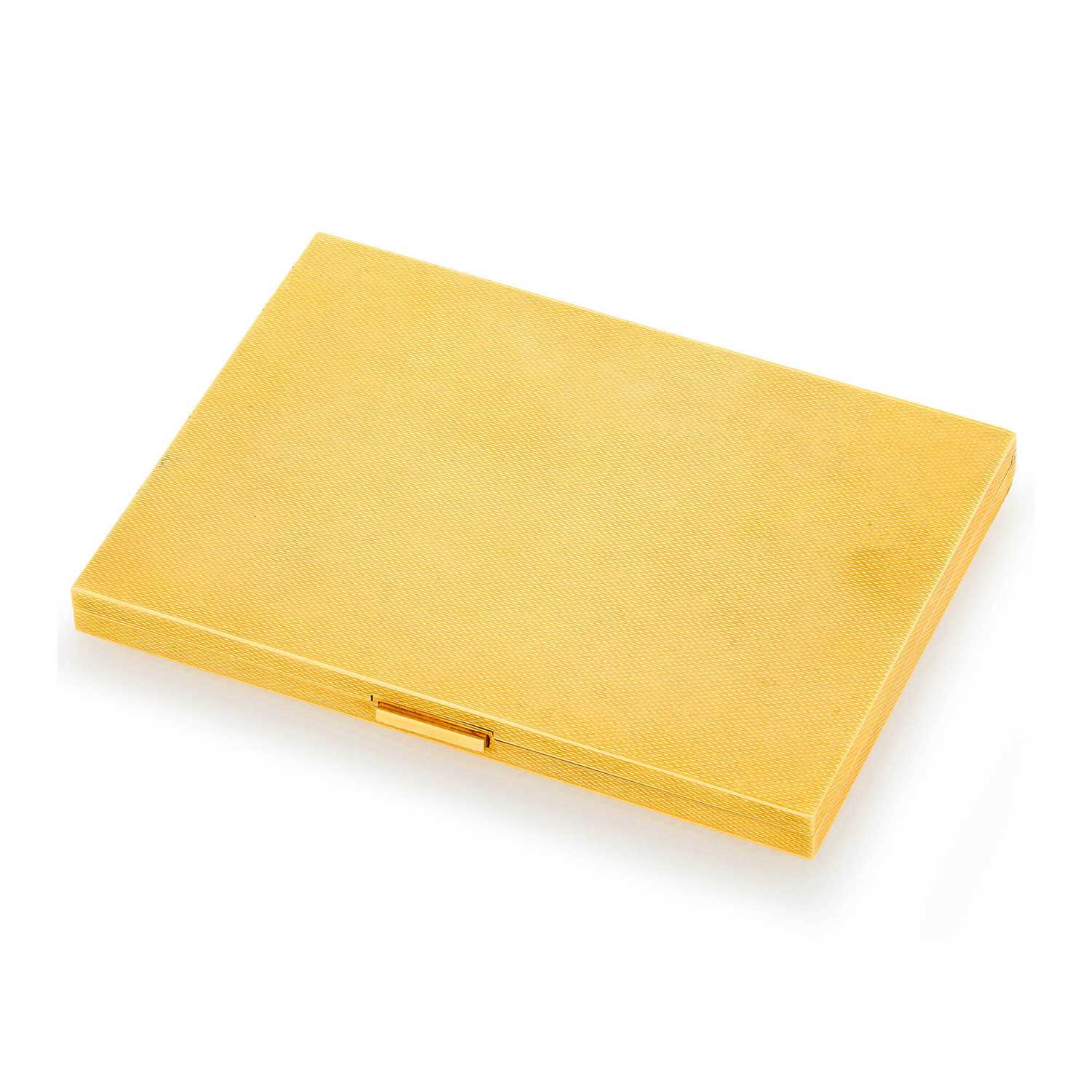 Lot 1044 - Gold Cigarette Case