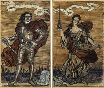 Lot 15 - Mstislav Valerianovich Dobuzhinsky