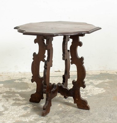 Lot 288 - Spanish Baroque Style Walnut Occasional Table