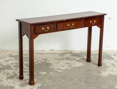 Lot 290 - George III Style Mahogany Console