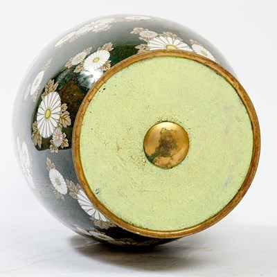 Lot 336 - A Large and Exceptional Japanese Cloisonne Enamel Vase