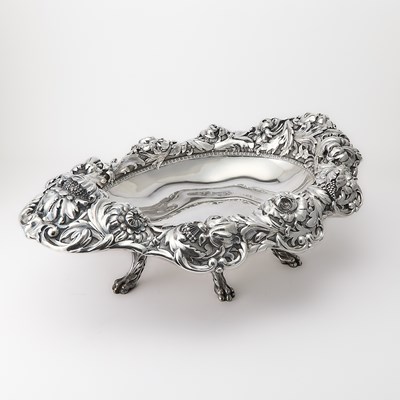 Lot 241 - Tiffany & Co. Sterling Silver Oversized Centerpiece Bowl