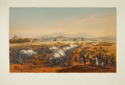 Lot The most important illustrated work on the Mexican-American War