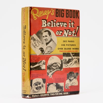 Lot 65 - An inscribed copy of Robert Ripley's Big Book: Believe It or Not!