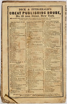 Lot 42 - The rarer issue of The Life, Crime and Capture of John Wilkes Booth