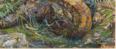 Lot 216 - Henry Justice Ford St. George rescues the Princess from the horrible Dragon