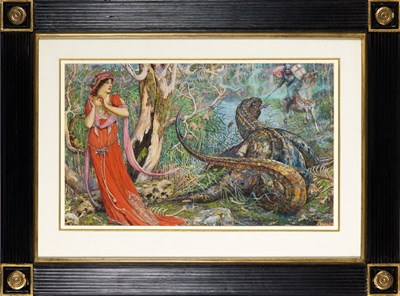 Lot 216 - Henry Justice Ford St. George rescues the Princess from the horrible Dragon