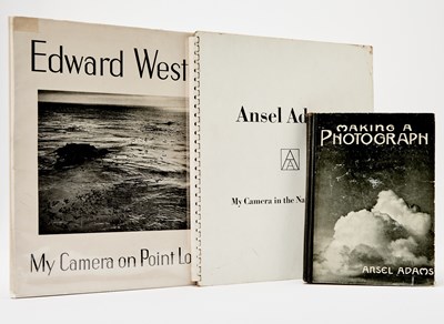 Lot 203 - Classic photography titles, one signed by Ansel Adams