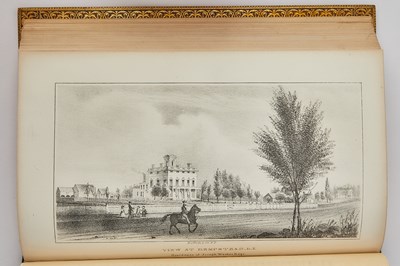 Lot 16 - A finely bound copy of Thompson's History of Long Island