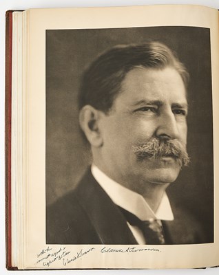 Lot 68 - Vice-President Garner's copy of The Democratic Book with two Roosevelt signatures