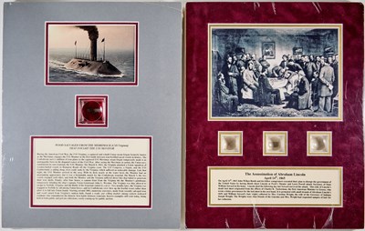 Lot 40 - Lincoln assassination relic presentation
