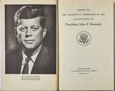 Lot 79 - The Warren Committee report on the assassination of President Kennedy, signed by the full committee