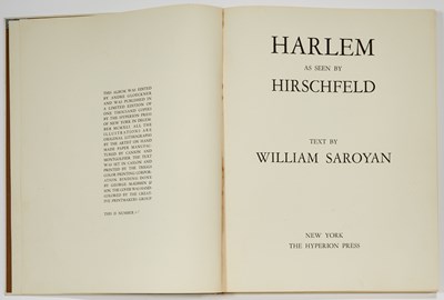 Lot 63 - Harlem as Seen by Hirschfeld