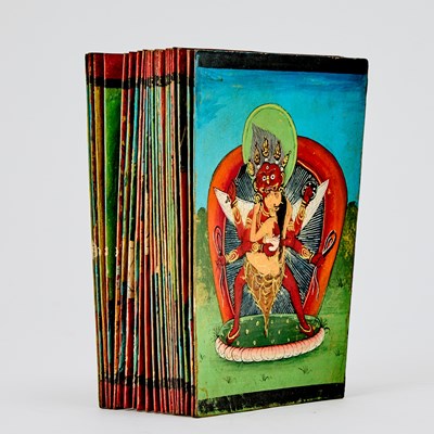 Lot 88 - Indian erotic manuscript drawings