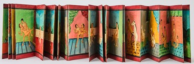 Lot 88 - Indian erotic manuscript drawings