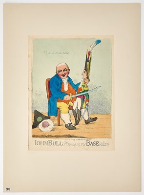 Lot 175 - Eighty-two caricature prints of Napoleon Bonaparte from the golden age of caricature