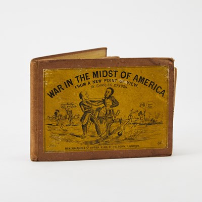 Lot 36 - An English artist's satire on the American Civil War, in panorama format