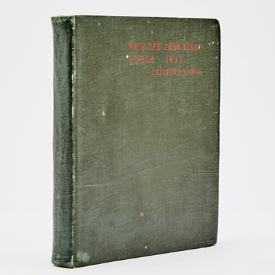 Lot 87 - The illustrated manuscript memoir of a British soldier in Balochistan, later published
