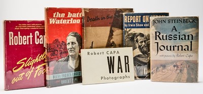 Lot 198 - Six titles profusely illustrated by Robert Capa