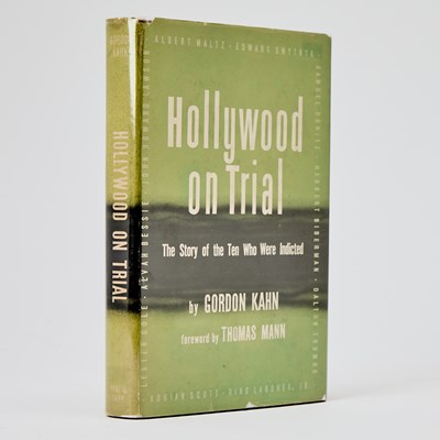 Lot 73 - Hollywood on Trial, signed by five of the Hollywood Ten members
