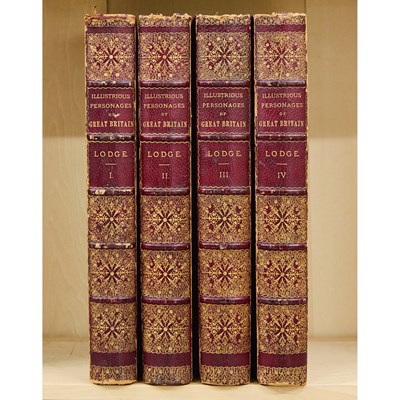 Lot 348 - Edmund Lodge's portraits of illustrious Englishmen