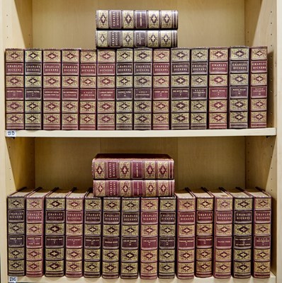Lot 338 - Handsome library set of the works of Dickens