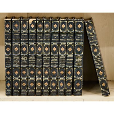 Lot 350 - Well-bound library set of Moliere