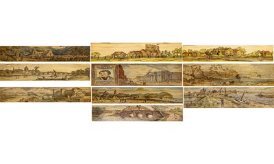 Lot 342 - Group of fore-edge paintings from the 1920s and 1930s