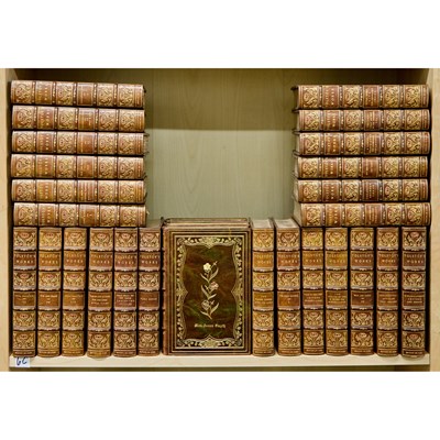 Lot 362 - Tolstoy's Complete Works in fine binding