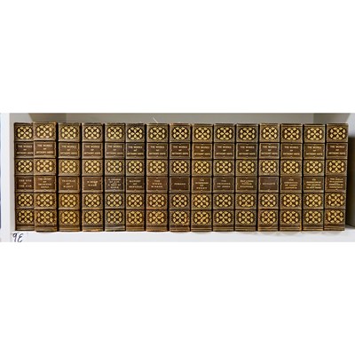 Lot 343 - Anthony Hope's Works in an Arts and Crafts style binding