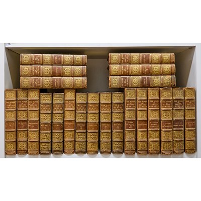 Lot 346 - A well-bound library set of Johnson, with Boswell's Life